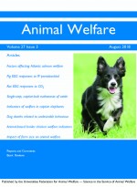 Animal Welfare vol 25 issue 4