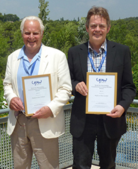 Professor John Webster (left) and Dr Peter Sand&oslash;e (right)
