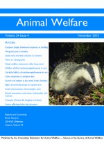 Animal Welfare vol 24 issue 1